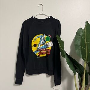 RARE Marvel Vintage Silver Surfer 1989 Crewneck